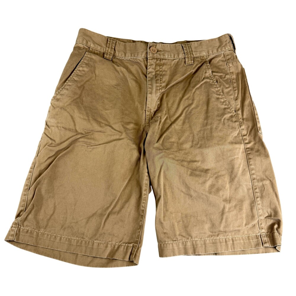 The North Face Chino Shorts Mens 32 Brown Cotton Canvas 10 Inseam Outdoor